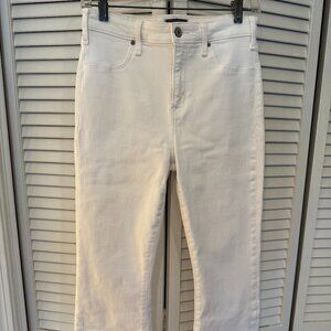 Abercrombie & Fitch Simone High Rise Ankle Flare Jeans